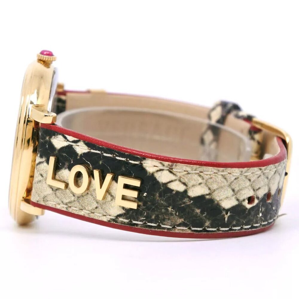 VERSACE LOVE Watches WhiteDial Stainless Steel/leather Quartz Analog displ... - Picture 4 of 12